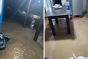 En 14 horas llovieron 240 milímetros.