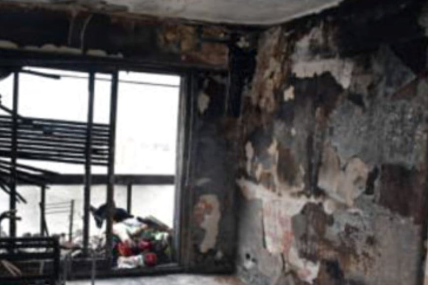 Incendio del departamento