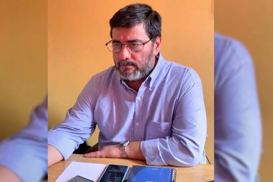 El director de la Regional IX de Educación, Maximiliano Rodríguez.