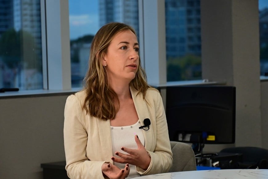 Dra. Melina Canteli, médica cardióloga especialista en electrofisióloga pediatra. Foto: Flavio Raina.