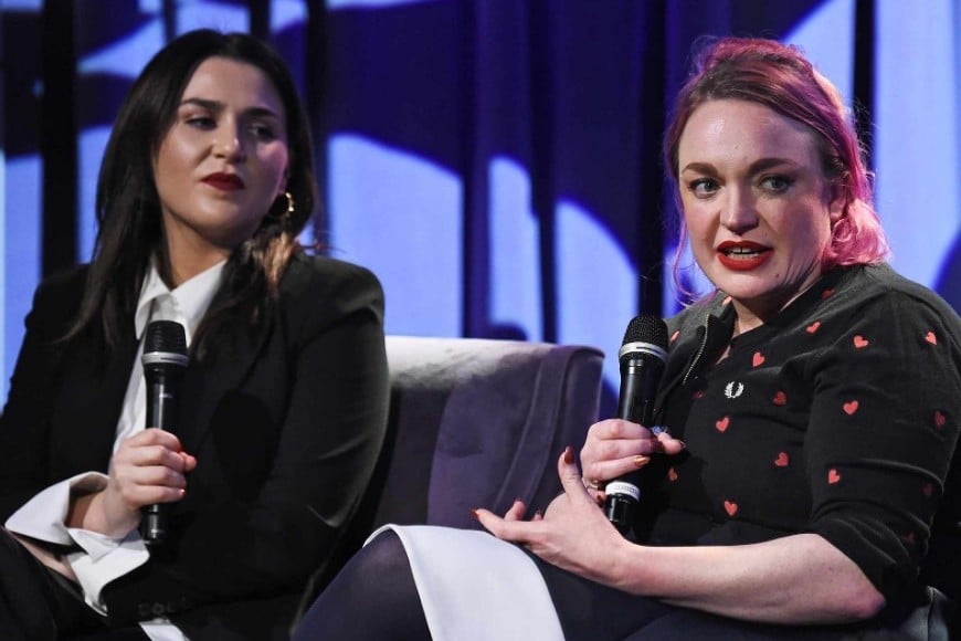 Naomi Parry y Catriona Gourlay.