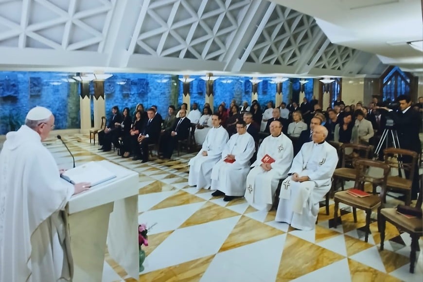 El exalumno del Colegio Inmaculada destacó la humildad que Francisco mantuvo durante toda su vida.