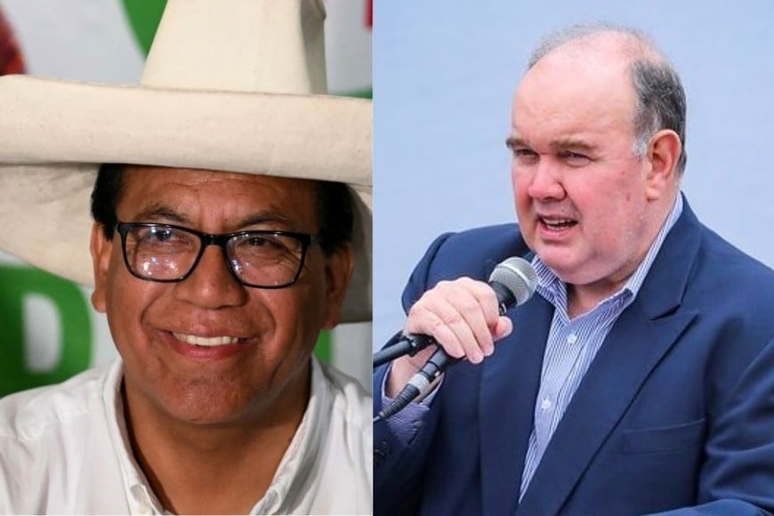 Roberto Sánchez y Rafael López Aliaga pelean voto a voto para entrar en el balotaje.