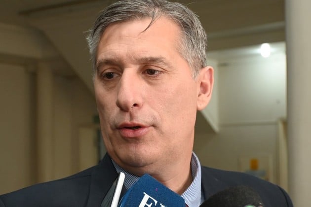 El ministro de Economía de Santa Fe, Pablo Olivares. Crédito: Flavio Raina