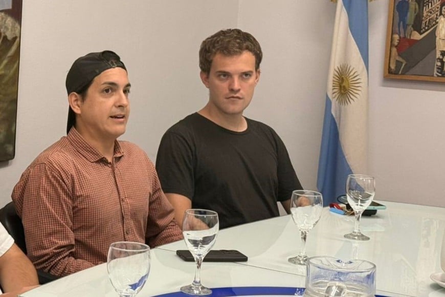 “Venecia”: Rodrigo Sabater y Maximiliano Leffe, codirectores de la obra.