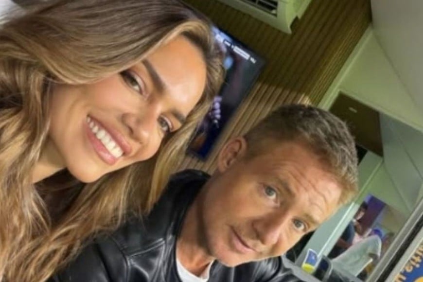 Las primeras imágenes juntos de Rocío Robles y Adrián Suar