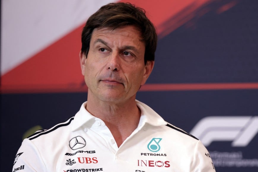 Formula One F1 - Austrian Grand Prix - Red Bull Ring, Spielberg, Austria - June 27, 2025
Mercedes team principal Toto Wolff during the press conference REUTERS/Gintare Karpaviciute