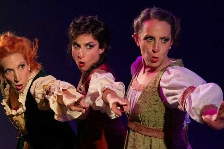 "Hijas de Shakespeare". Foto: Gentileza producción
