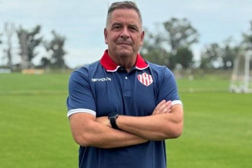 Trionfini ratificó que su objetivo es que los chicos lleguen a Primera. Foto: Prensa Unión.