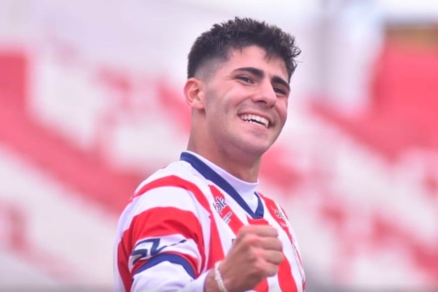 Fazzi fue la revelación con 2 goles y 1 asistencia en el derby. Foto: Prensa Unión.