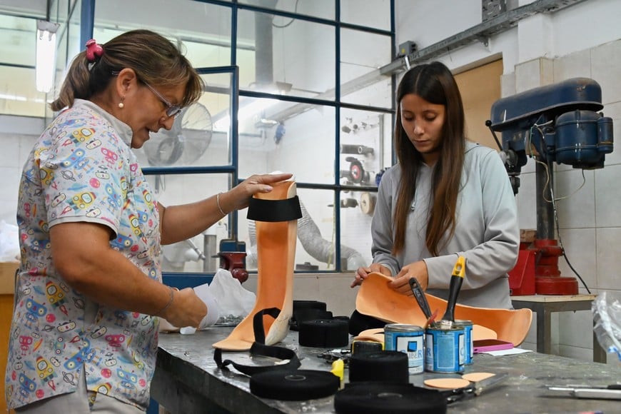 Taller de Ortesis y Prótesis del hospital