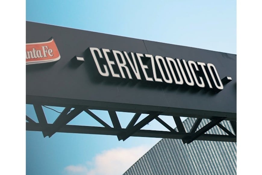 El Cervezoducto de Santa Fe cumple 15 años como ícono del ritual cervecero. Crédito: Cervecería Santa Fe