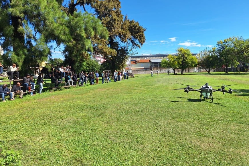 El agro despegó en Santa Fe: la Expo Dron marcó un hito de tecnología y precisión. Foto: El Litoral