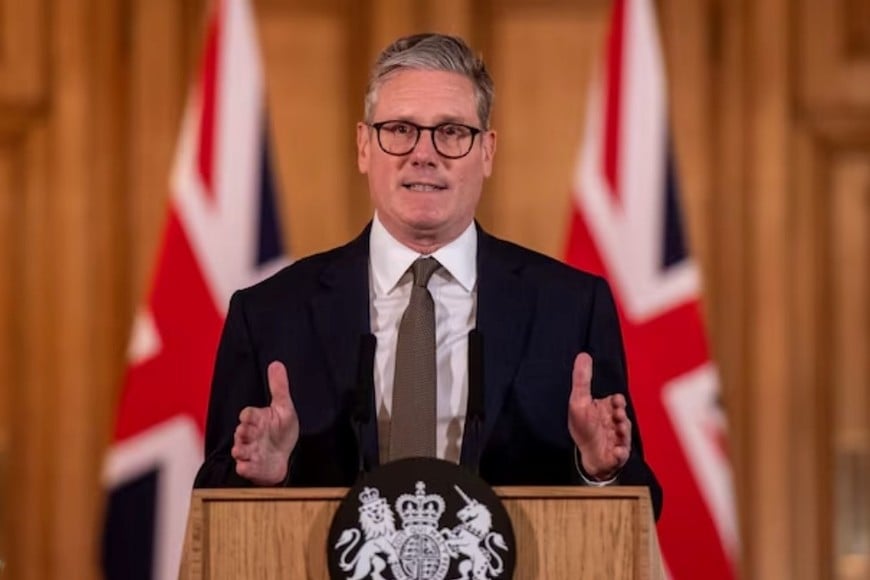 Keir Starmer, primer ministro del Reino Unido
