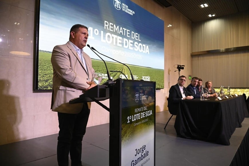 El director nacional de Agricultura de la Nación, Jorge Gambale. Crédito: Marcelo Manera