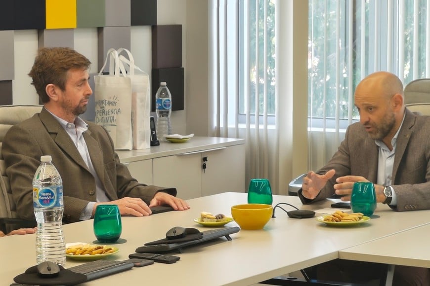 Banco Bica recibió al ministro Gustavo Puccini en su Casa Central No Operativa.