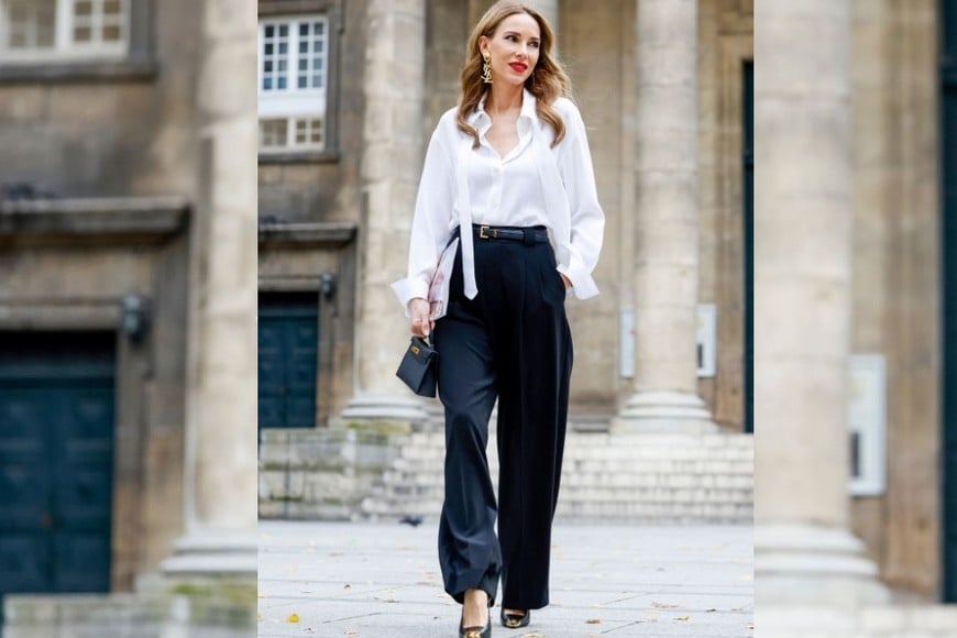 El tiro alto alarga la figura.