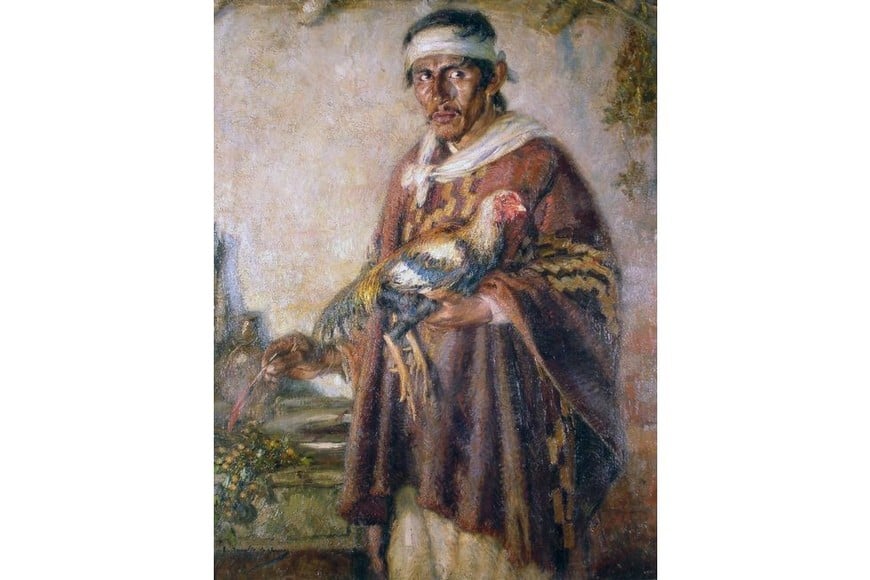"El embrujador" de Quirós. Foto: Museo Nacional de Bellas Artes