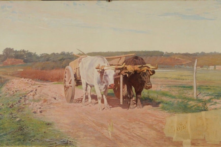 "A la querencia" de Eduardo Sívori. Foto: Museo Nacional de Bellas Artes