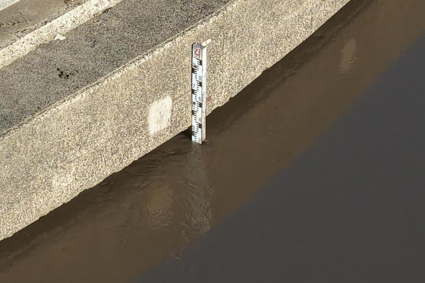 Hidrómetro del Salado. Gobierno Provincial.