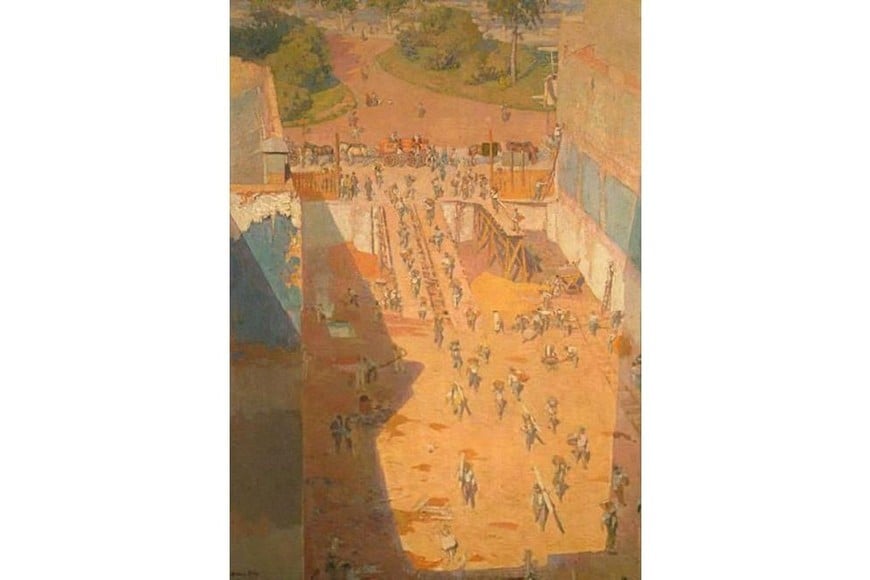 "Hormiguero humano" de Alice. Foto: Archivo