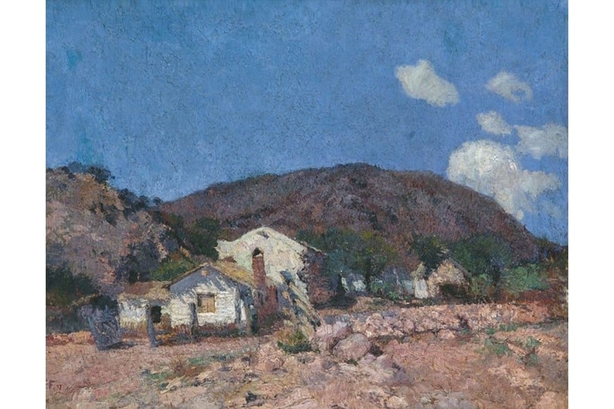 "Mediodía", de la serie "La vida de un día" de Fernando Fader. Foto: Museo Castagnino Macro