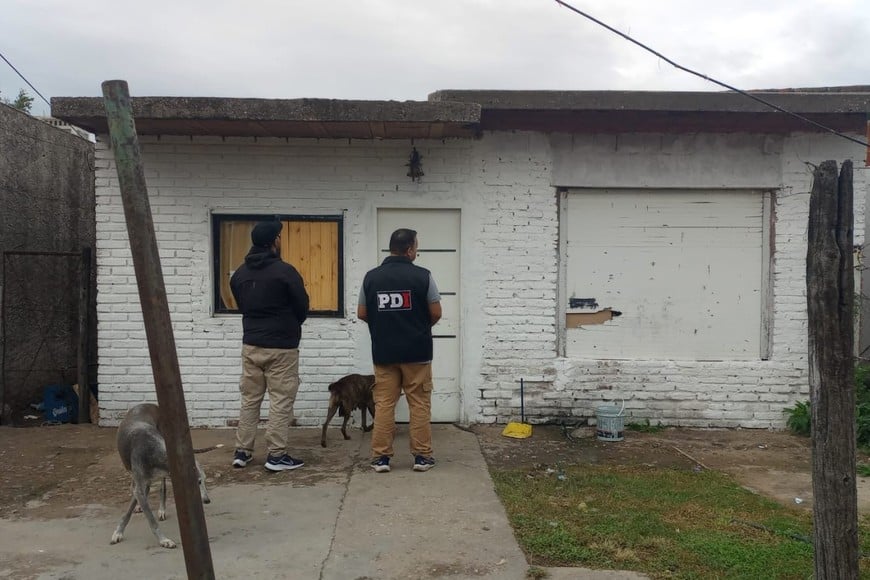 Operativos de la Policía de Investigaciones este sábado.