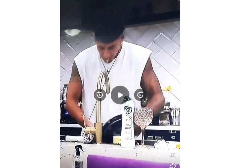 La escena que se viralizó generó indignación entre los seguidores del programa.