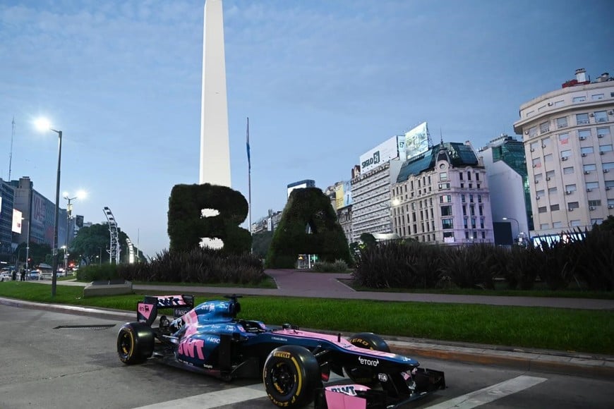 La última vez que un F1 giró en Buenos Aires fue hace 14 años.