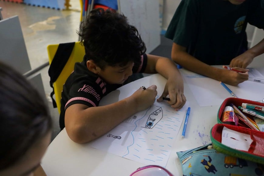 La huella que dejó el río Salado se rememora en las Estaciones Municipales. MCSF.
