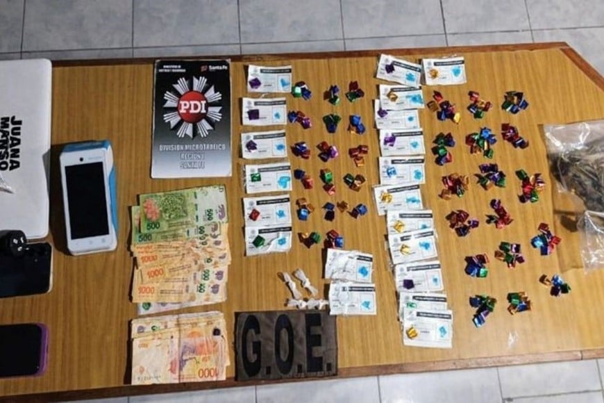 detenidos por microtráfico en Recreo