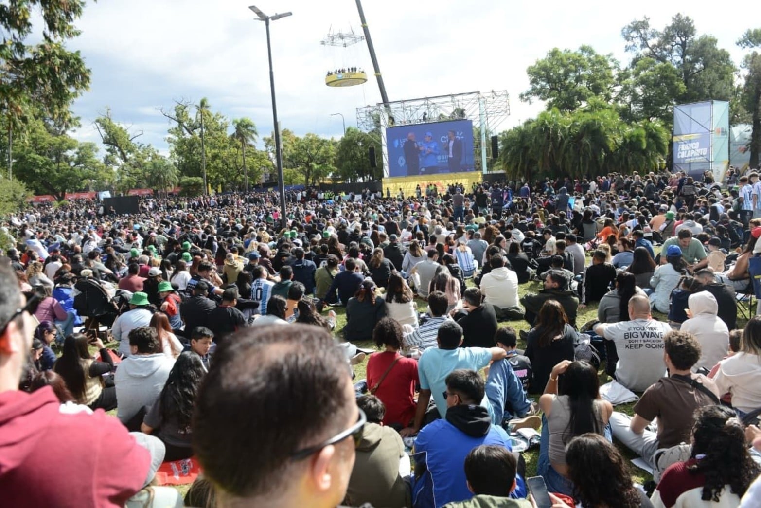 Alpine Road Show: las fotos de la "Francomanía" en Buenos Aires.
