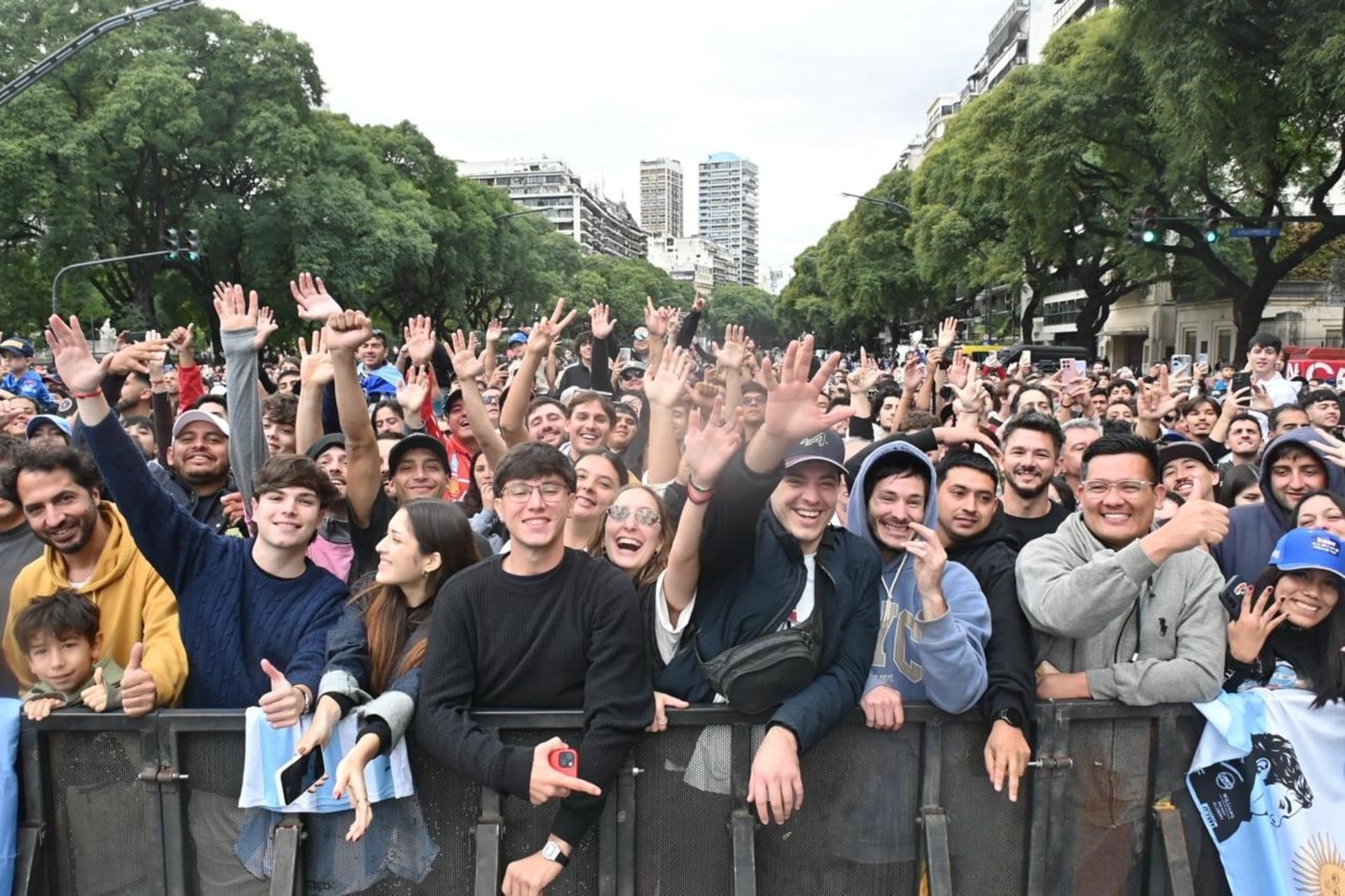 Alpine Road Show: las fotos de la "Francomanía" en Buenos Aires.