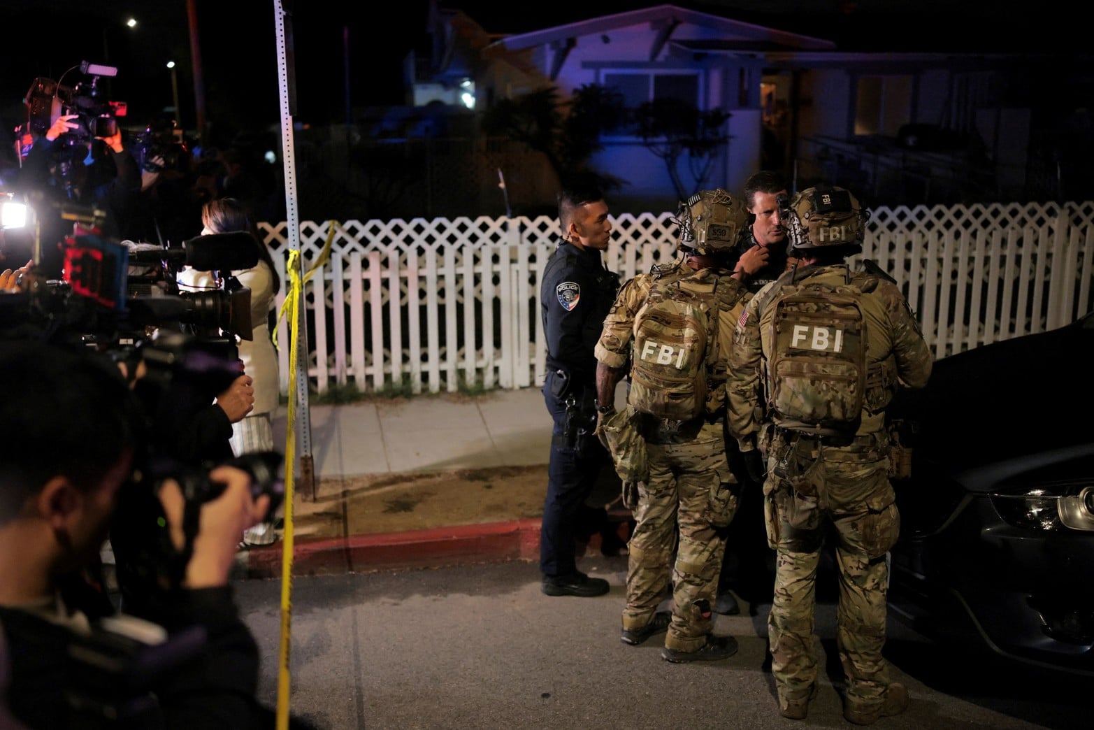 Tras conocerse la identidad del sospechoso hubo allanamientos en propiedades.