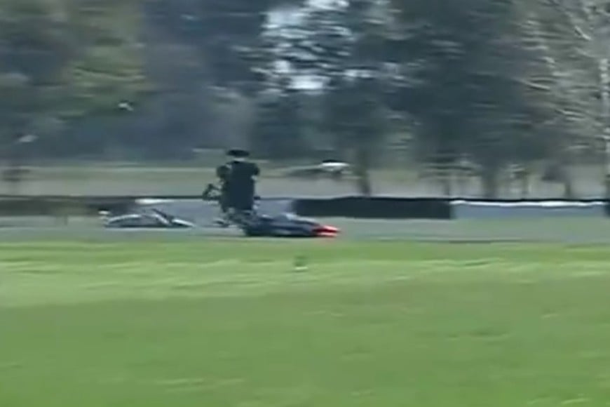 Momento de alta tensión en la Fórmula 3 Metropolitana