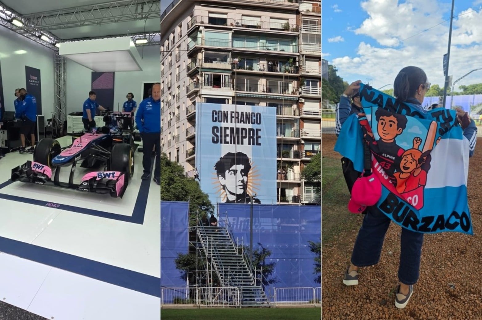 La "Francomanía" en Buenos Aires. Foto: El Litoral