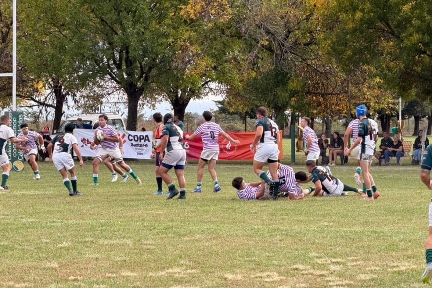 En San Vicente, BROWN derrotó a CRAR. Foto: Prensa Copa Santa Fe.