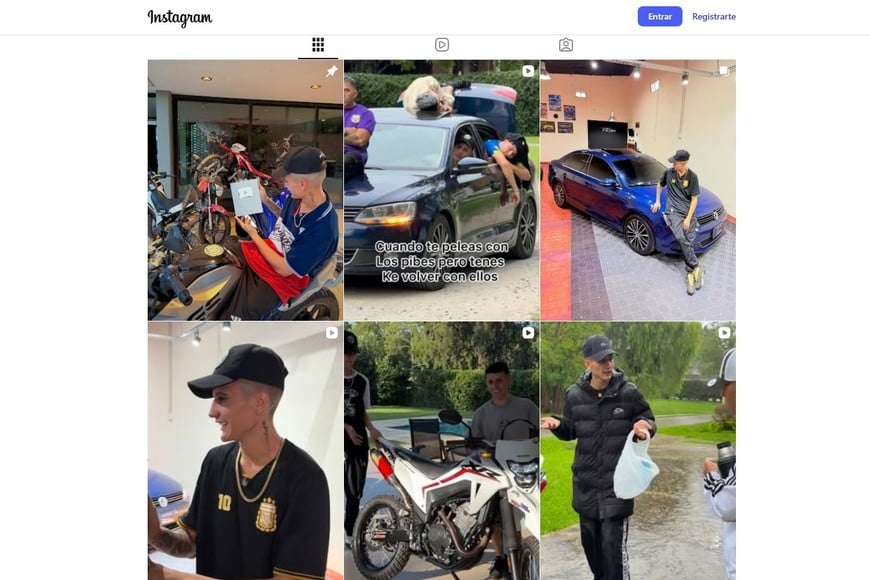 Influencer imputado por apuestas ilegales en Santa Fe Aarón Trioni