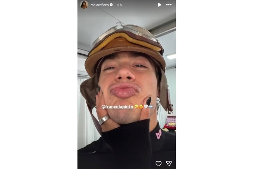 La foto que confirma la relación entre Maia Reficco y Franco Colapinto