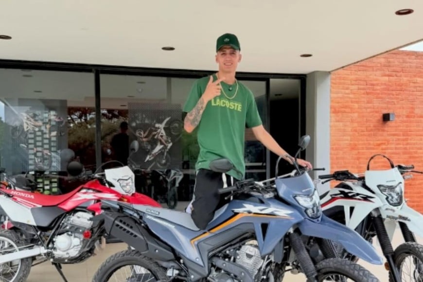 Aaron Trioni, influencer detenido por difundir una aplicación de apuestas ilegales