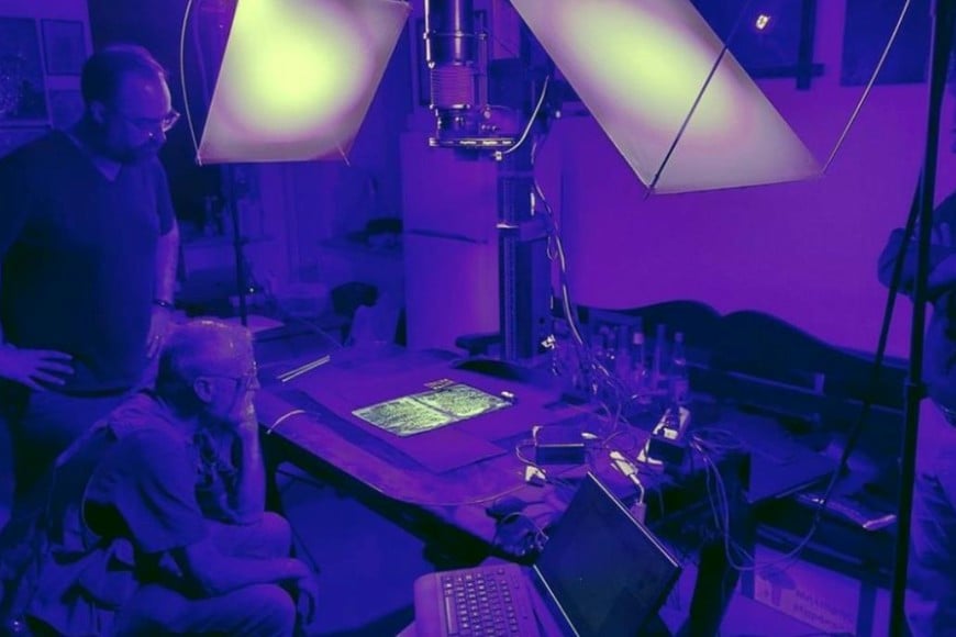 Investigadores aplicaron imágenes multiespectrales para recuperar trazos "fantasma"