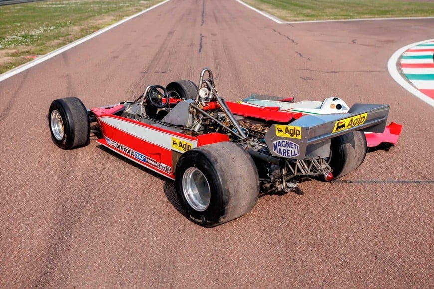 El monoplaza que subastaron. Gentileza  RM Sotheby’s