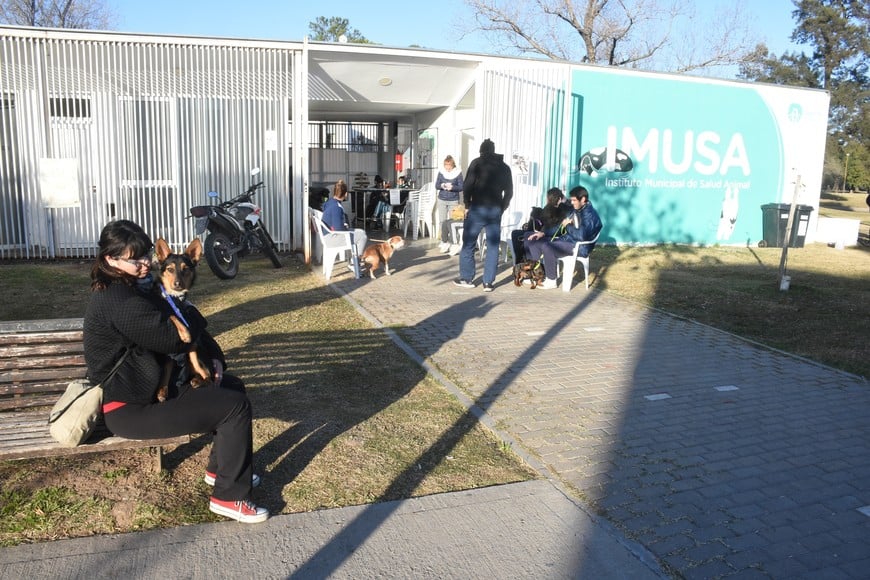 El IMUSA en el Parque Garay. Archivo.