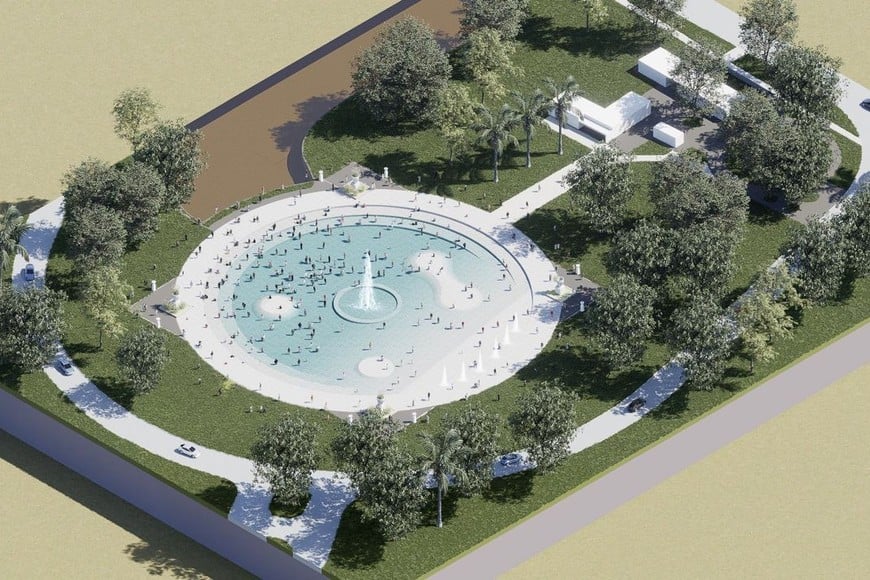 Vista del piletón transformado.

MCSF.