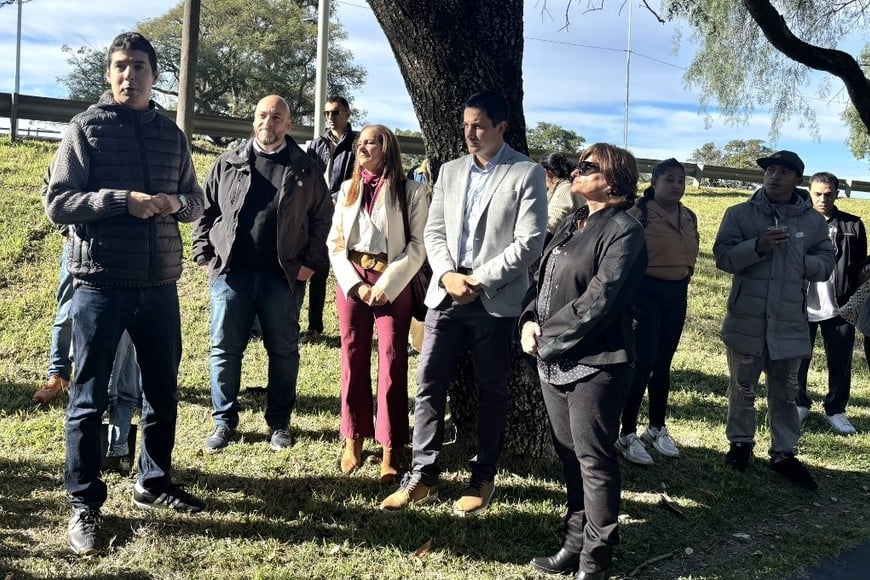 Martínez destacó la memoria colectiva durante el homenaje por la inundación de 2003.