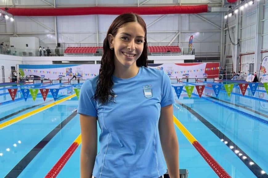 Malena Santillán representó a Argentina en Panamá 2026. Crédito: Gentileza.