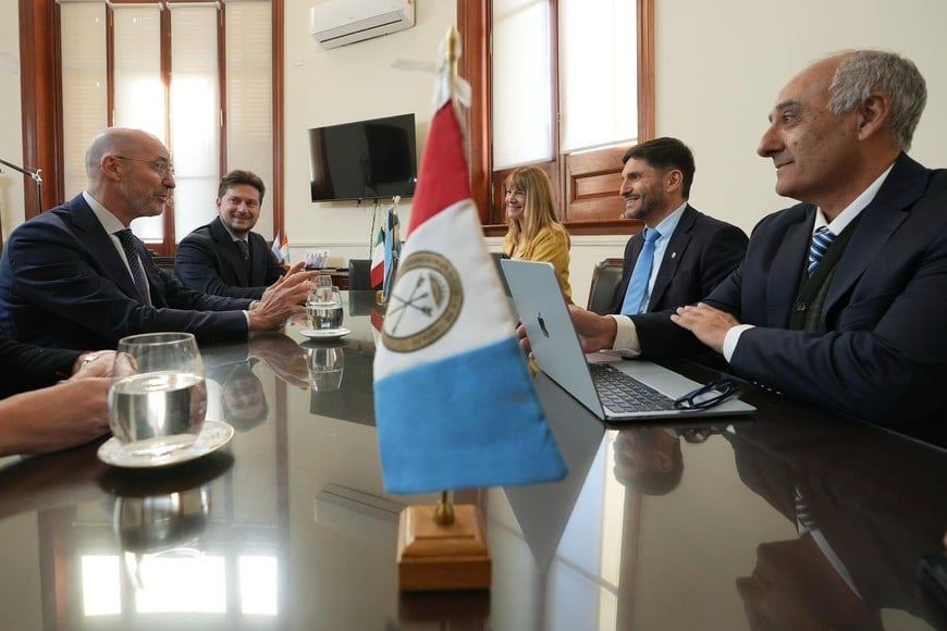 Maximiliano Pullaro y Fabrizio Nicoletti. Foto: GSF