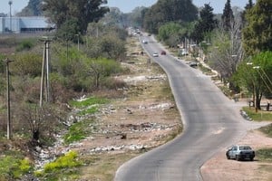 De oeste a este. Así luce el corredor que divide la capital santafesina con Recreo. Foto: Fernando Nicola.