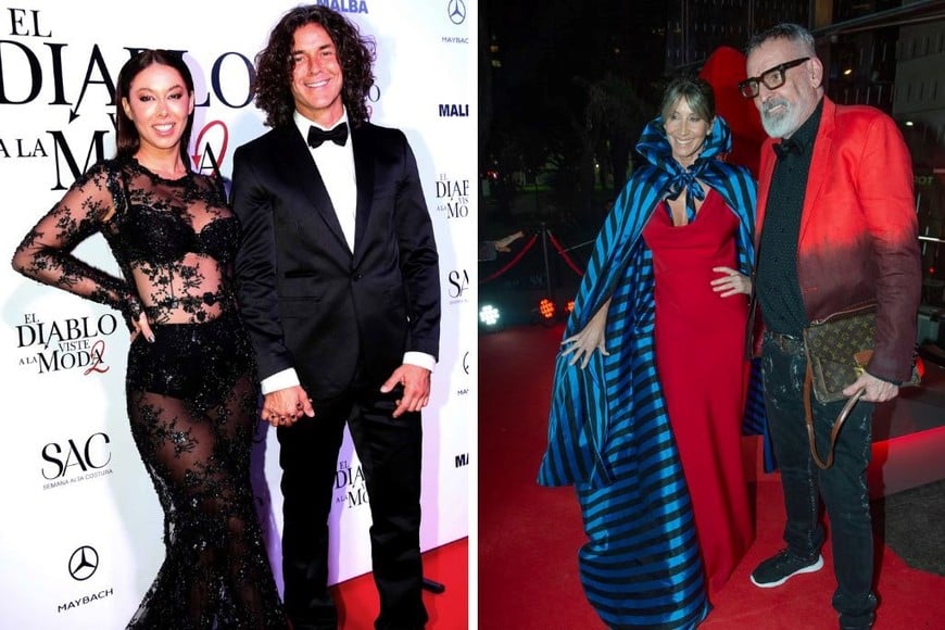 Celebridades desfilaron por la alfombra roja del Malba en la avant premiere.