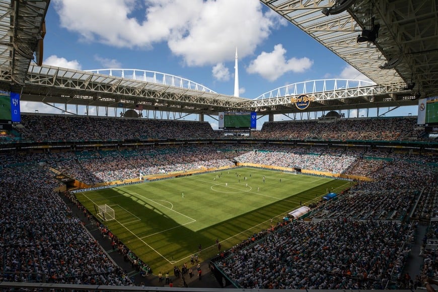 Hard Rock Stadium, sede del Mundial de Clubes y Selecciones.